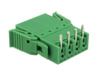 DeLock Terminalblock 4Pin, 3,81mm Rastermass horizontal