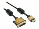 Roline GOLD DVI-D/HDMI 5,0m Kabel, DVI