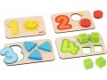 Goki Puzzle Zählen und zuordnen 18 Teile, Motiv