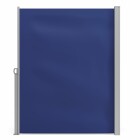 Seitenmarkise 180 x 500 cm blau