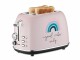 Trisa Toaster Good Vibes Rosa, Detailfarbe: Rosa, Toaster