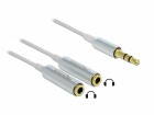 DeLock Audio-Kabel Klinke 3.5 mm, male - Klinke 3.5