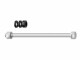 Tacx Steckachse T1706 E-Thru Axle Skewer 10 mm, Zubehörtyp