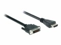 V7 Videoseven V7 - Adapterkabel - HDMI männlich zu DVI-D männlich