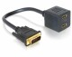 DeLock 2 Port Signalsplitter DVI-D - HDMI