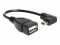 Bild 0 DeLock USB-OTG-Kabel Mini-USB B - USB A 0.11