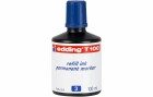 edding Nachfülltinte T 100 Permanentmarker 100 ml, Blau