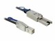 DeLock SAS-Kabel SFF-8644 - SFF8088 3 m, Datenanschluss Seite