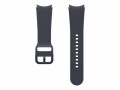 Samsung Sport Band S/M Galaxy Watch 4/5/6 Graphite, Farbe: Schwarz