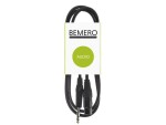 Bemero XLR-Kabel XLRf - 6.3 Klinken symmetrisch 1.5 m