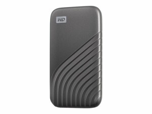 Western Digital Externe SSD - My Passport 500 GB, Grau