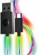 Stealth Light Up Twin Charging Cables UBS-C 2 x 2m [PS5/NSW/Mobile