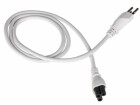 FURBER.power Netzkabel C5-T12 1.8 m Weiss, Anzahl Leiter: 3