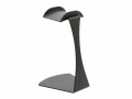 K&M 16075 - Socle de table pour casque, casque - noir