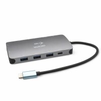 DICOTA USB-C Portable 10in1 Docking D31955 HDMI/PD 100W