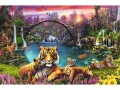 Ravensburger Puzzle Tiger in paradiesischer Lagune, Motiv: Tiere