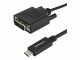 StarTech.com - 2m / 6 ft USB-C to DVI Cable - 1920 x 1200 - Black