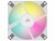 Bild 2 Corsair PC-Lüfter AF120 RGB Slim Weiss, Beleuchtung: Ja