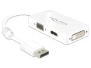 DeLock Delock Displayport 1.1 zu HDMI/VGA/DVI