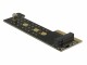 DeLock Host Bus Adapter PCIe x4 - M.2, NVMe