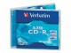 Verbatim CD-R AZO 0.7 GB, Jewelcase (10 Stück), Medientyp