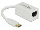 DeLock Netzwerk-Adapter USB-C - RJ45