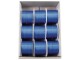 GOLDINA Satinband 3 mm x 10 m, Blau, 1