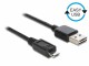 Image 2 DeLock USB2.0-Easy Kabel, A-MicroB, 50cm, SW