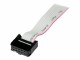 StarTech.com - 16in 9-pin Serial Male to 10-pin Motherboard Header Slot Plate