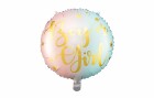 Partydeco Folienballon Boy or Girl Blau/Gold/Rosa, Packungsgrösse: 1