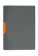 5X - DURABLE   Klemmappe Duraswing Color - 230409    opak, Clip orange