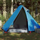 vidaXL Campingzelt 2 Personen Blau Wasserfest
