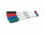 Berec Whiteboard-Marker 4er-Set Farben: schwarz, rot, blau, grün