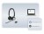 Bild 4 Yealink Headset WH62 Dual Portable UC DECT, Microsoft