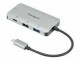 Targus USB-Hub ACH228EU USB-C 4-Port, Stromversorgung: USB-C