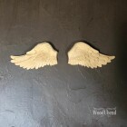 WoodUbend Holzornament - Engelsflügel Paar