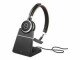 Jabra Evolve 65+ UC mono - Headset - on-ear