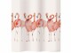 diaqua® Duschvorhang Flamingo 120 x 200 cm, Rosa/Weiss, Breite