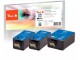 Peach Tintenset Epson No 266/267 2x BK, 1x