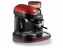 Ariete Portionskaffeemaschine MODERNA Rot/Schwarz, Kaffeeart