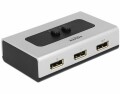 DeLock Switchbox Displayport, 2 Port, Anzahl Eingänge: 2 ×