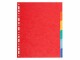 Biella Register TopColor Rot, 6-teilig, Einteilung: 6 Taben