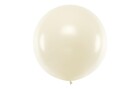 Partydeco Luftballon Gross Metallic 1 m, Pearl, Packungsgrösse: 1