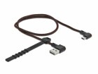 DeLock USB 2.0-Kabel EASY USB, gewinkelt USB A