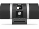 TechniSat DAB+ Radio MultyRadio 4.0 Schwarz/Silber, Radio Tuner: FM