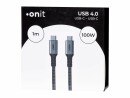 onit USB4-Kabel Pro USB C - USB C 1