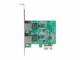 Bild 3 DeLock Netzwerkkarte 2x RJ45 2.5 Gbps PCI-Express x1