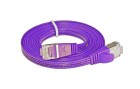 SLIM Slimpatchkabel RJ-45 - RJ-45, Cat 6, STP, 10