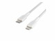 BELKIN Lightning/USB-C Kabel 2m ummantelt