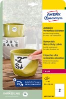 AVERY ZWECKFORM Etiketten Laser 210x148mm L4717REV2